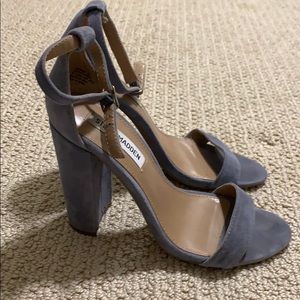 Light dusty blue Steven Madden Block Heel Sandal